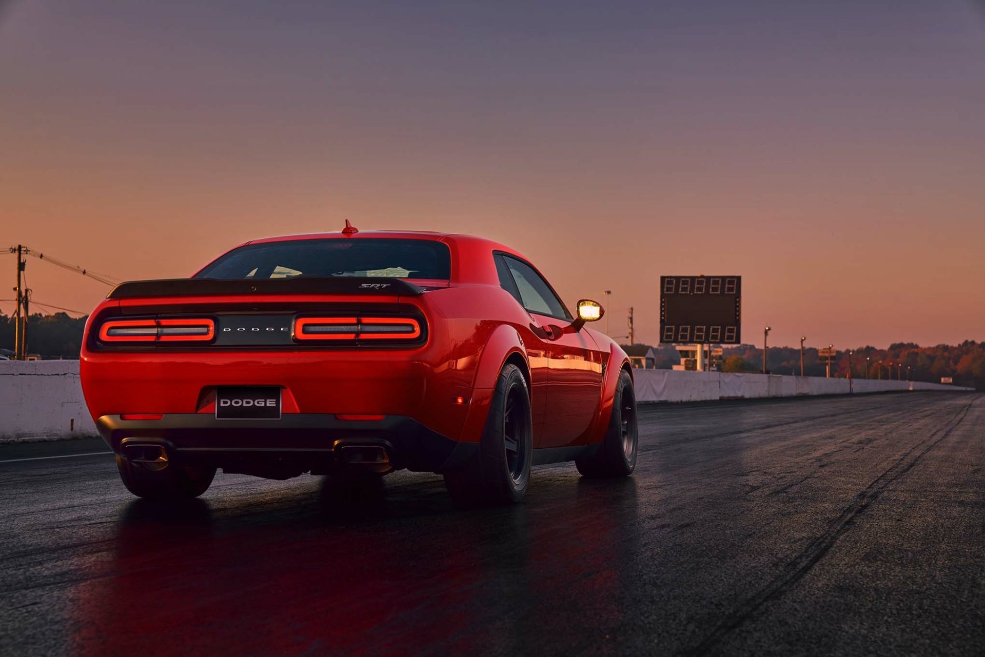Download Dodge Dodge Challenger Dodge Challenger SRT Mopar Muscle Car Car Vehicle Dodge Challenger SRT Demon HD Wallpaper