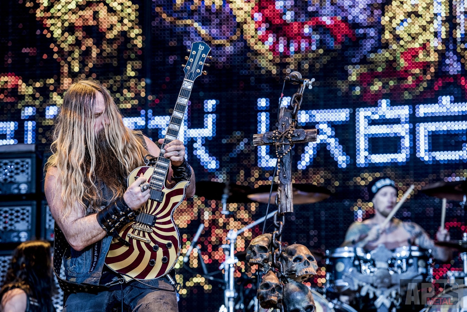 Download Zakk Wylde Heavy Metal Guitarist Guitar Music Black Label Society Wallpaper