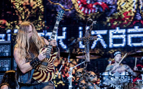 Zakk Wylde heavy metal guitarist guitar music Black Label Society HD Desktop Wallpaper | Background Image