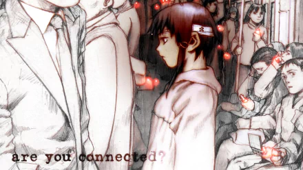 Lain Iwakura Anime Serial Experiments Lain HD Desktop Wallpaper | Background Image