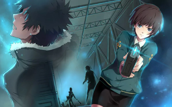  Shinya Kogami And Akane Tsunemori Together