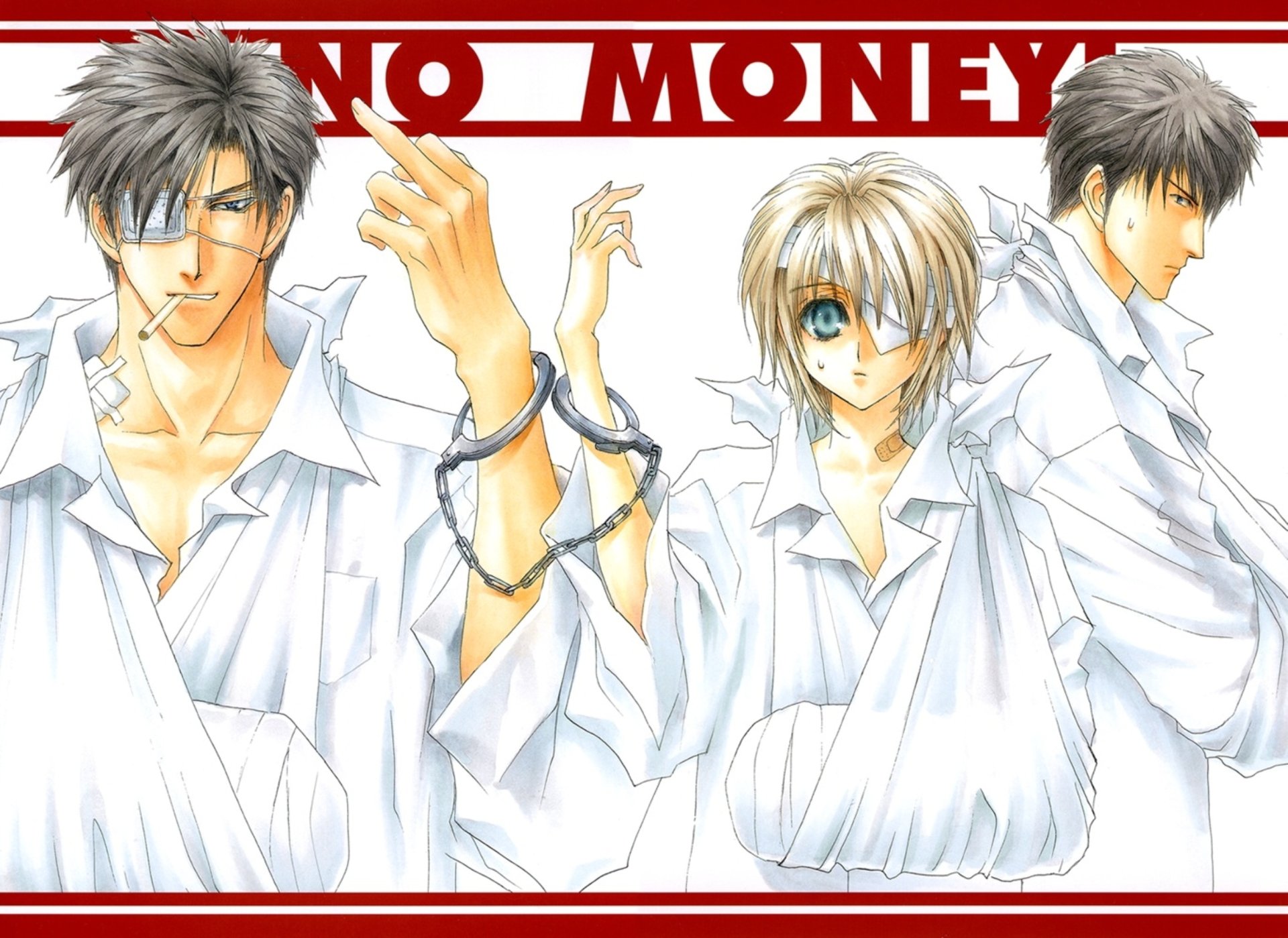 Download Anime Okane Ga Nai HD Wallpaper by Tohru Kousaka