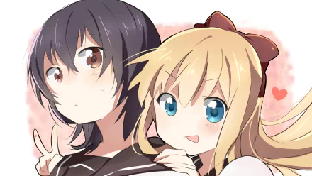 Anime YuruYuri HD Desktop Wallpaper | Background Image