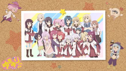 Anime YuruYuri HD Desktop Wallpaper | Background Image