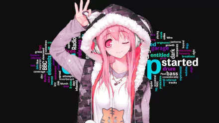Anime Super Sonico HD Desktop Wallpaper | Background Image