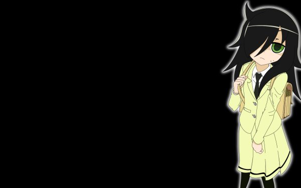 Anime Watamote Tomoko Kuroki HD Wallpaper | Background Image