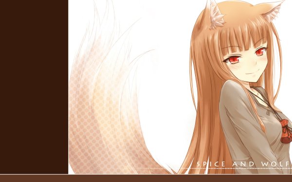 Anime Spice and Wolf Holo HD Wallpaper | Background Image