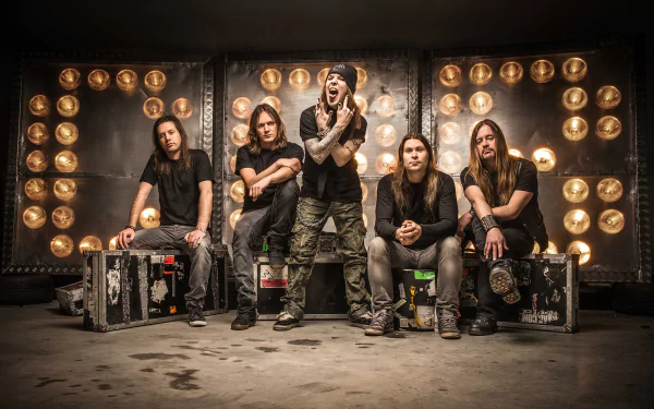 death metal heavy metal thrash metal music Children Of Bodom HD Desktop Wallpaper | Background Image