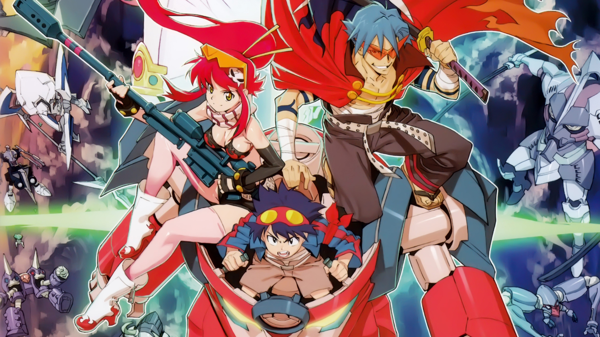 Anime Tengen Toppa Gurren Lagann Hd Wallpaper 