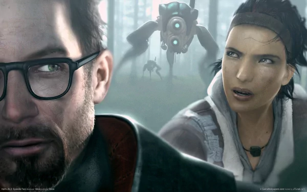 Gordon Freeman Alyx Vance video game Half-Life 2 HD Desktop Wallpaper | Background Image