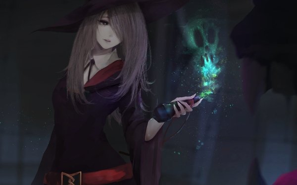 Anime Little Witch Academia Long Hair Sucy Manbavaran Magic HD Wallpaper | Background Image
