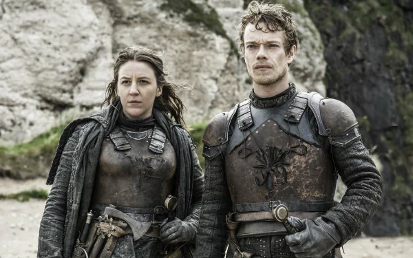  Game of Thrones Yara &amp; Theon Greyjoy