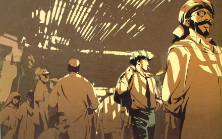 Spike Spiegel Anime Cowboy Bebop HD Desktop Wallpaper | Background Image
