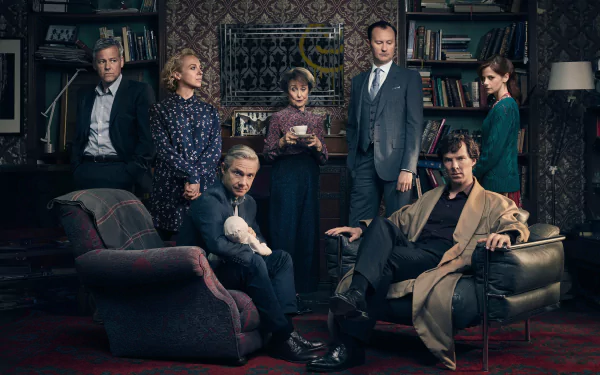 Benedict Cumberbatch TV Show Sherlock (TV series) HD Desktop Wallpaper | Background Image