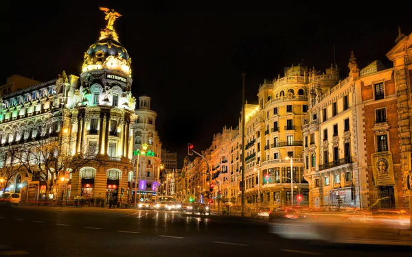  Evening in Madrid