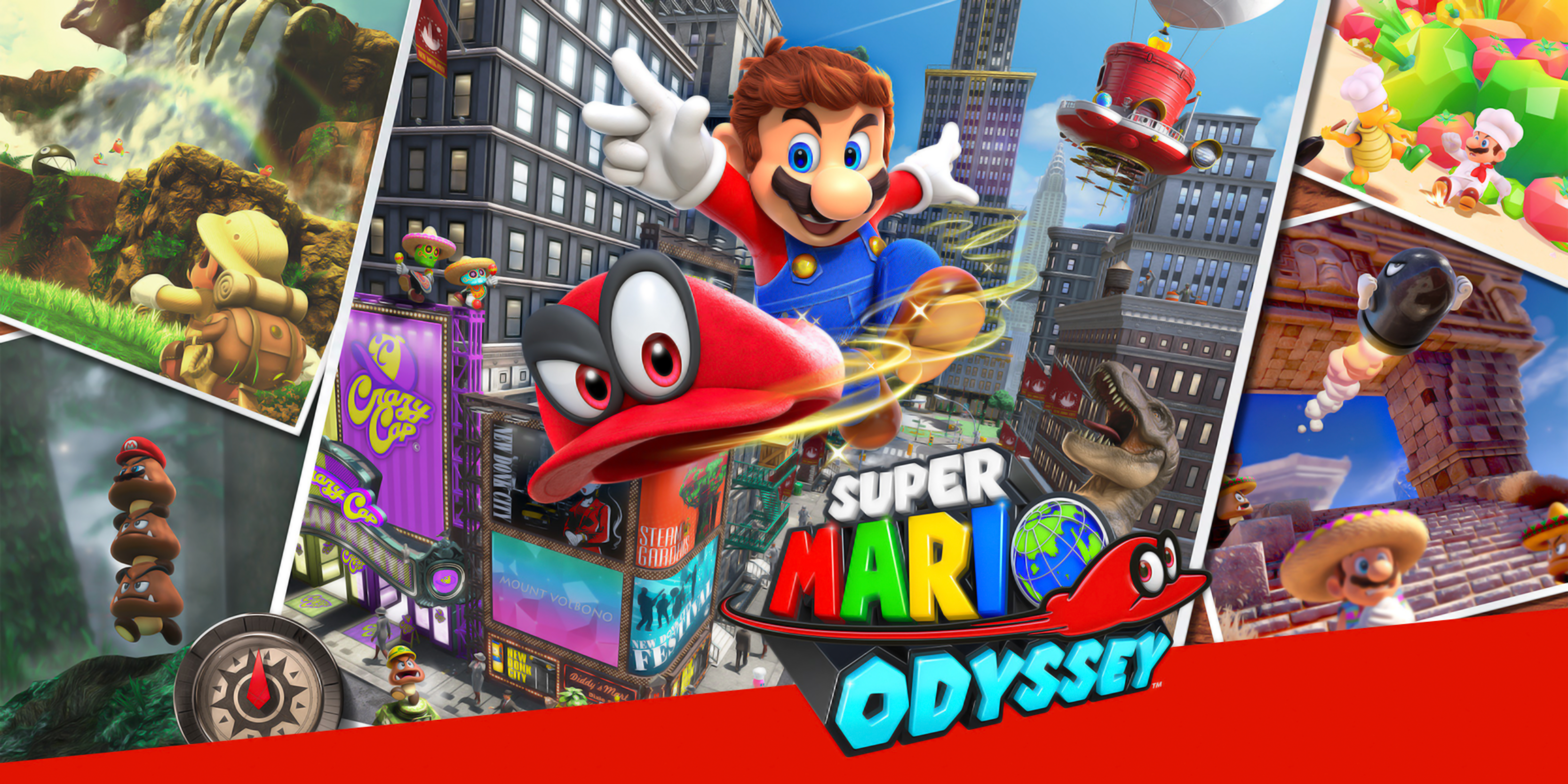 Super Mario Odyssey HD Wallpaper