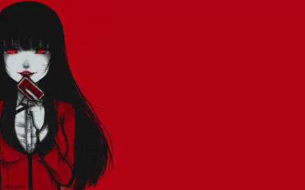 Yumeko Jabami Anime Kakegurui HD Desktop Wallpaper | Background Image