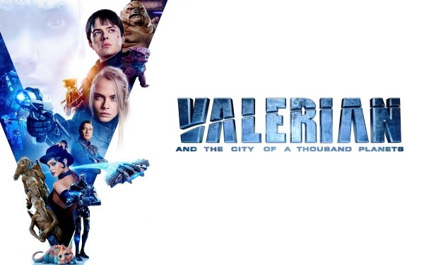 Movie Valerian and the City of a Thousand Planets Cara Delevingne Dane DeHaan Rihanna Valerian Lauraline HD Wallpaper | Background Image