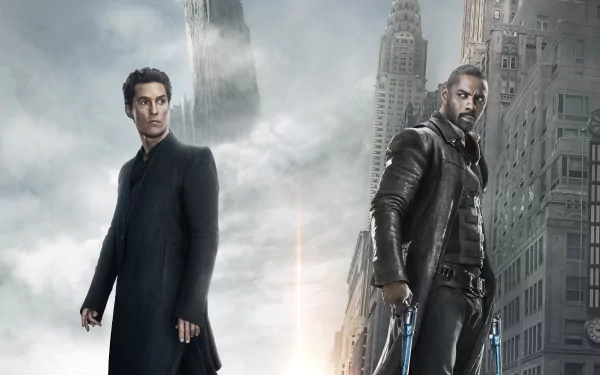Matthew McConaughey Idris Elba movie The Dark Tower HD Desktop Wallpaper | Background Image