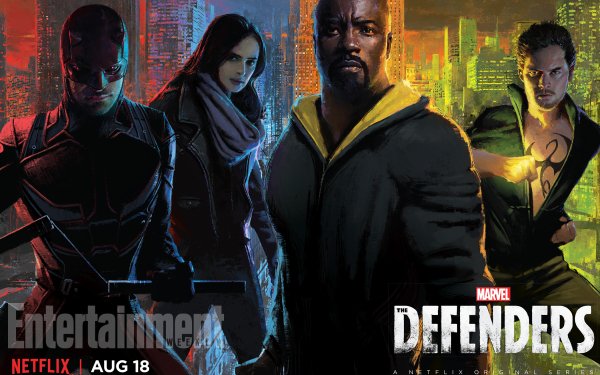TV Show The Defenders Defenders Daredevil Jessica Jones Luke Cage Iron Fist HD Wallpaper | Background Image