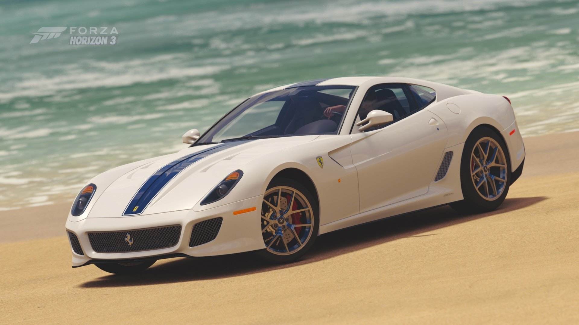 Download Ferrari 599 Ferrari Ferrari 599 GTO Video Game Forza Horizon 3 HD Wallpaper