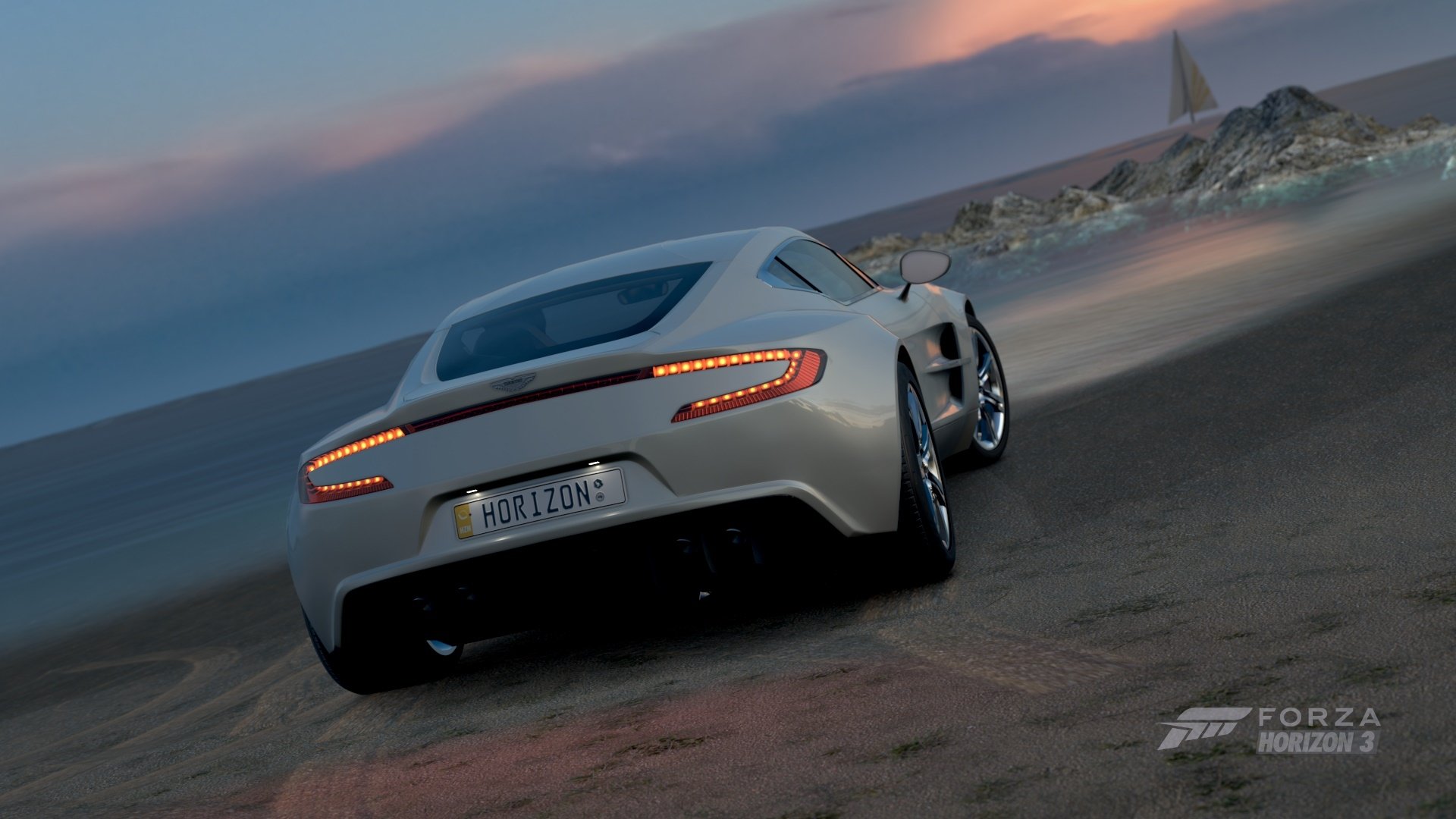 Download Aston Martin One-77 Aston Martin Video Game Forza Horizon 3 HD Wallpaper