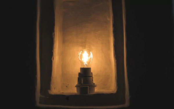 man made light bulb HD Desktop Wallpaper | Background Image