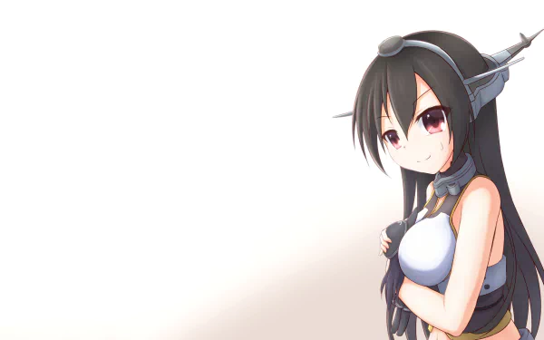 Nagato (Kancolle) Anime Kantai Collection HD Desktop Wallpaper | Background Image