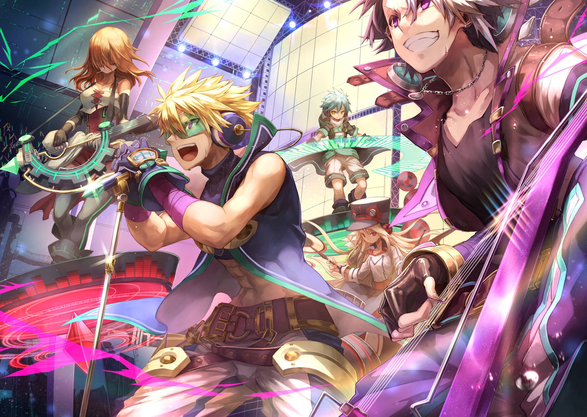 Download Video Game Merc Storia HD Wallpaper