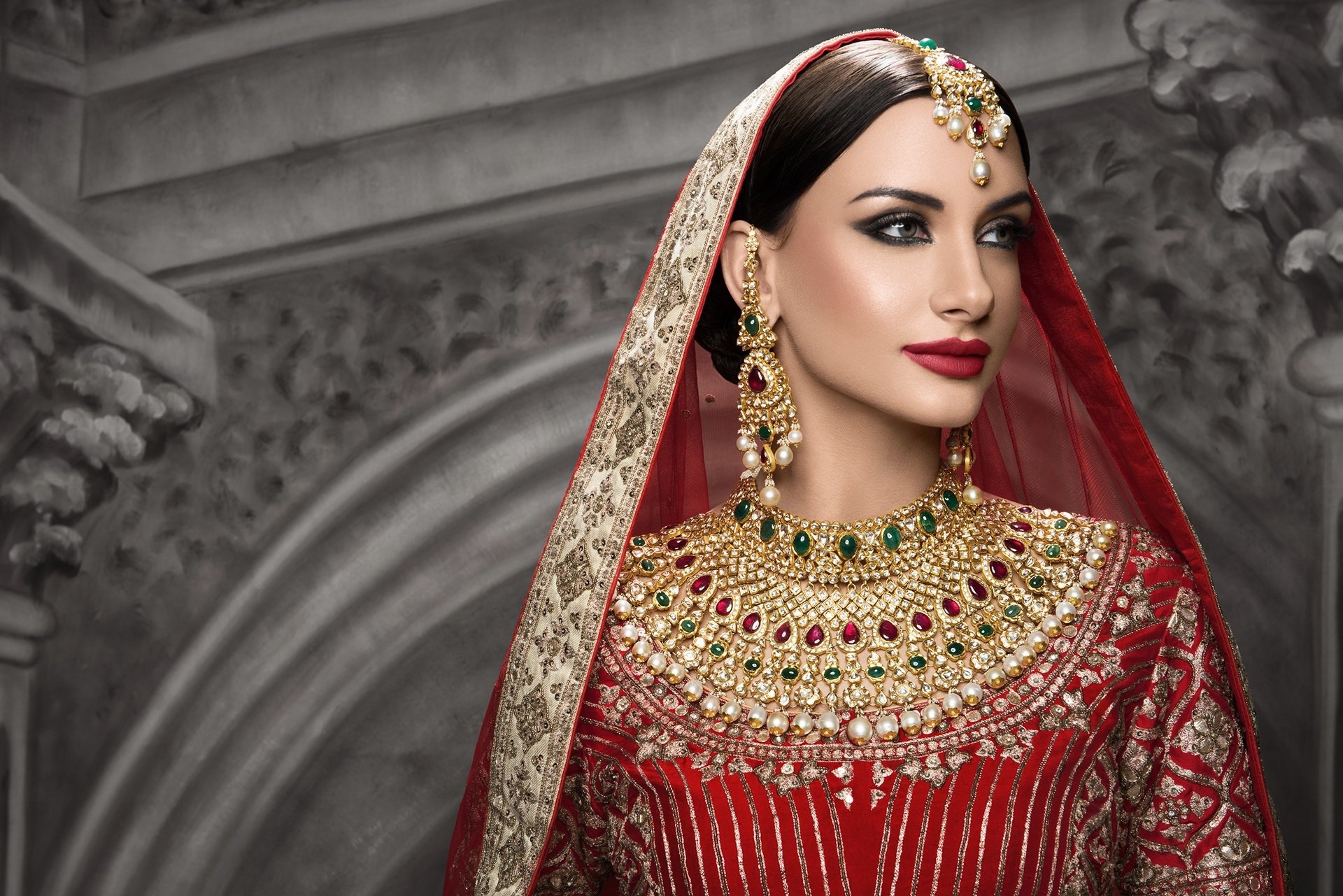 Download Woman Bride HD Wallpaper