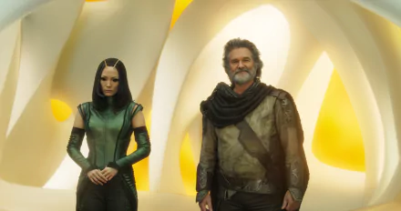 Pom Klementieff Kurt Russell Mantis (Marvel Comics) Ego (Marvel Comics) movie Guardians of the Galaxy Vol. 2 HD Desktop Wallpaper | Background Image