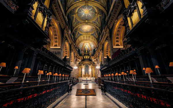  Inside a Cathedral