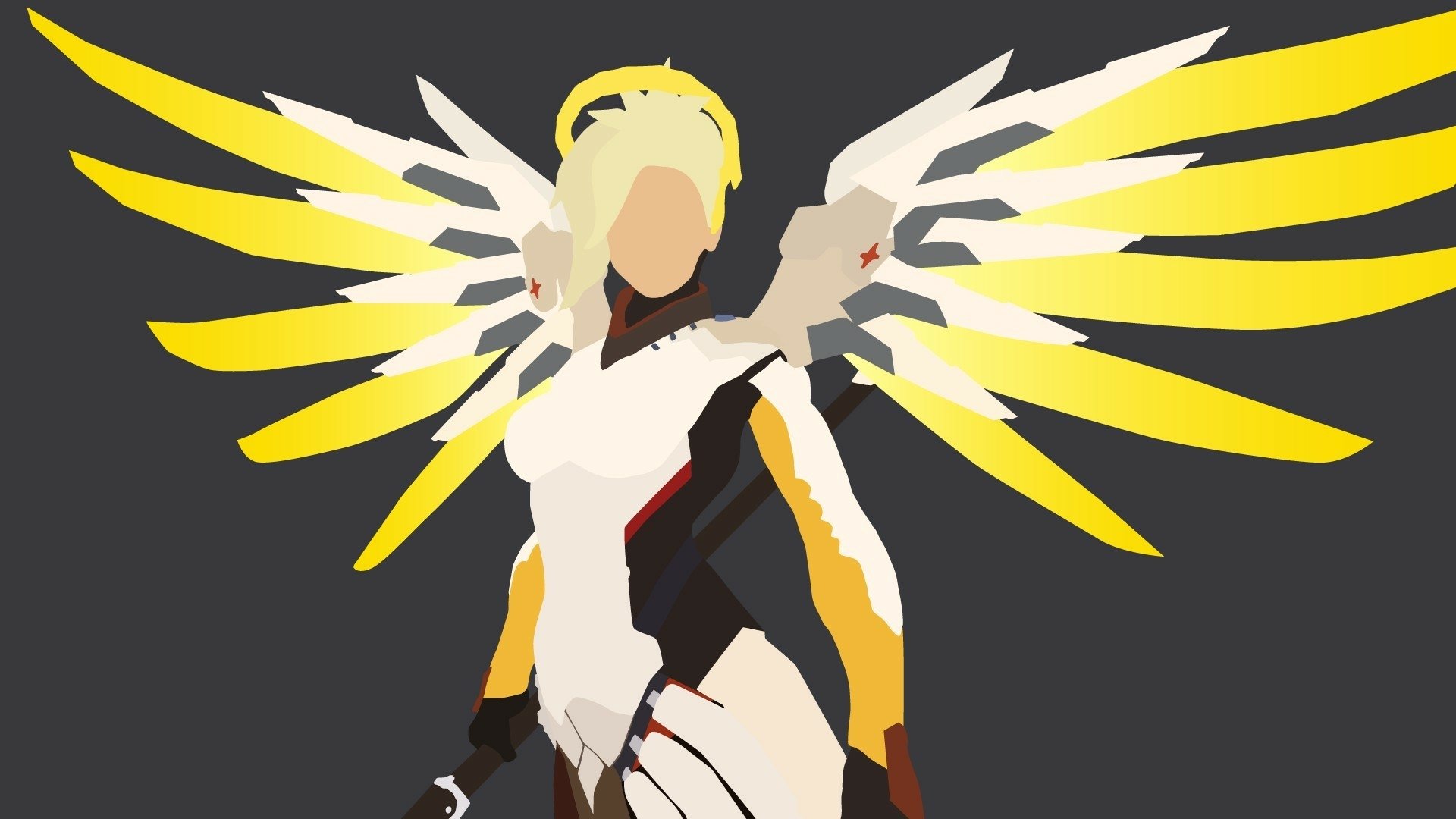 Download Mercy (Overwatch) Video Game Overwatch HD Wallpaper