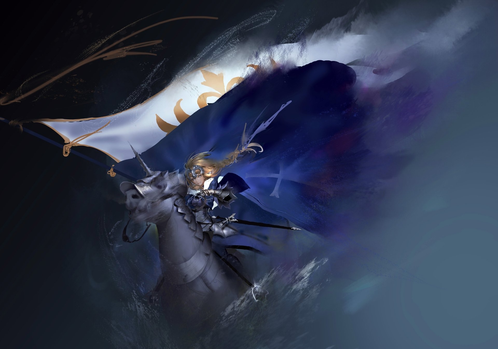 Jeanne d'Arc Ruler HD Wallpaper - Fate/Grand Order & Fate/Apocrypha ...