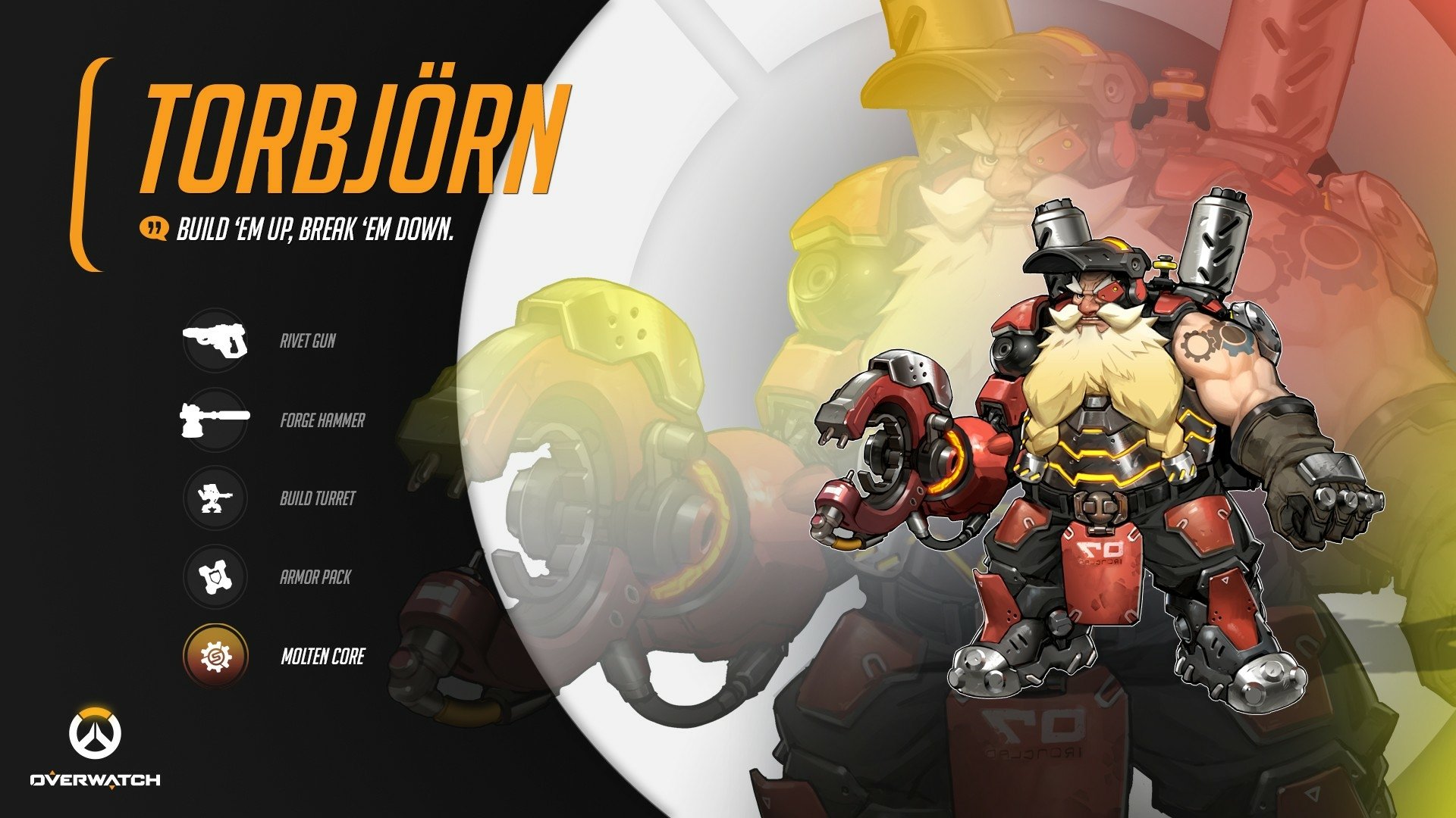 Download Torbjörn (Overwatch) Video Game Overwatch HD Wallpaper