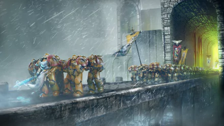 Space Marine video game Warhammer 40k HD Desktop Wallpaper | Background Image