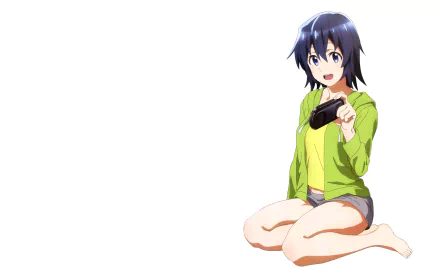 Chiaki Hoshinomori Anime gamer HD Desktop Wallpaper | Background Image