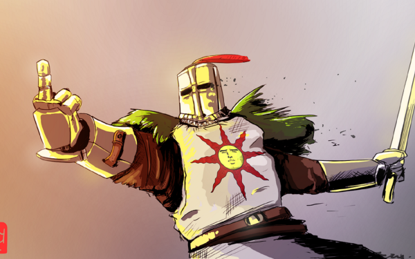 Video Game Dark Souls Solaire of Astora HD Wallpaper | Background Image