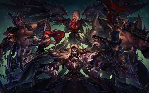 Pentakill (League Of Legends) Yorick (League of Legends) Mordekaiser (League Of Legends) Olaf (League Of Legends) Karthus (League Of Legends) Kayle (League Of Legends) video game League Of Legends HD Desktop Wallpaper | Background Image