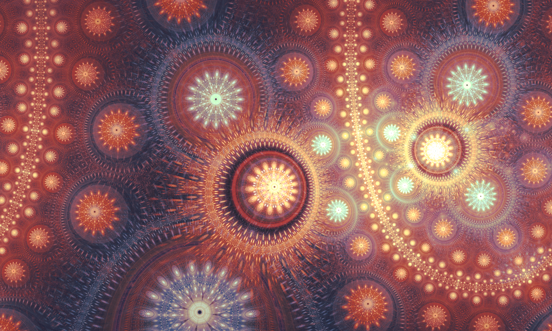 Download Pattern Bright Abstract Fractal HD Wallpaper by Esherymack