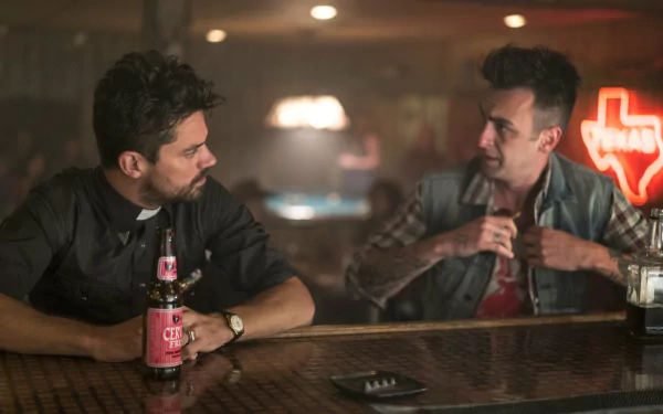 Dominic Cooper Jesse Custer TV Show preacher HD Desktop Wallpaper | Background Image