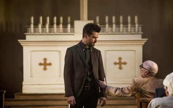 Dominic Cooper Jesse Custer TV Show preacher HD Desktop Wallpaper | Background Image