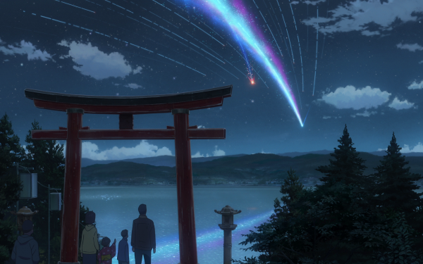 your name anime scenery