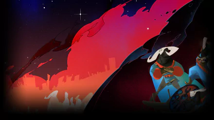 video game Pyre HD Desktop Wallpaper | Background Image