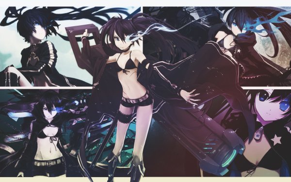 Anime Black Rock Shooter Mato Kuroi HD Wallpaper | Background Image