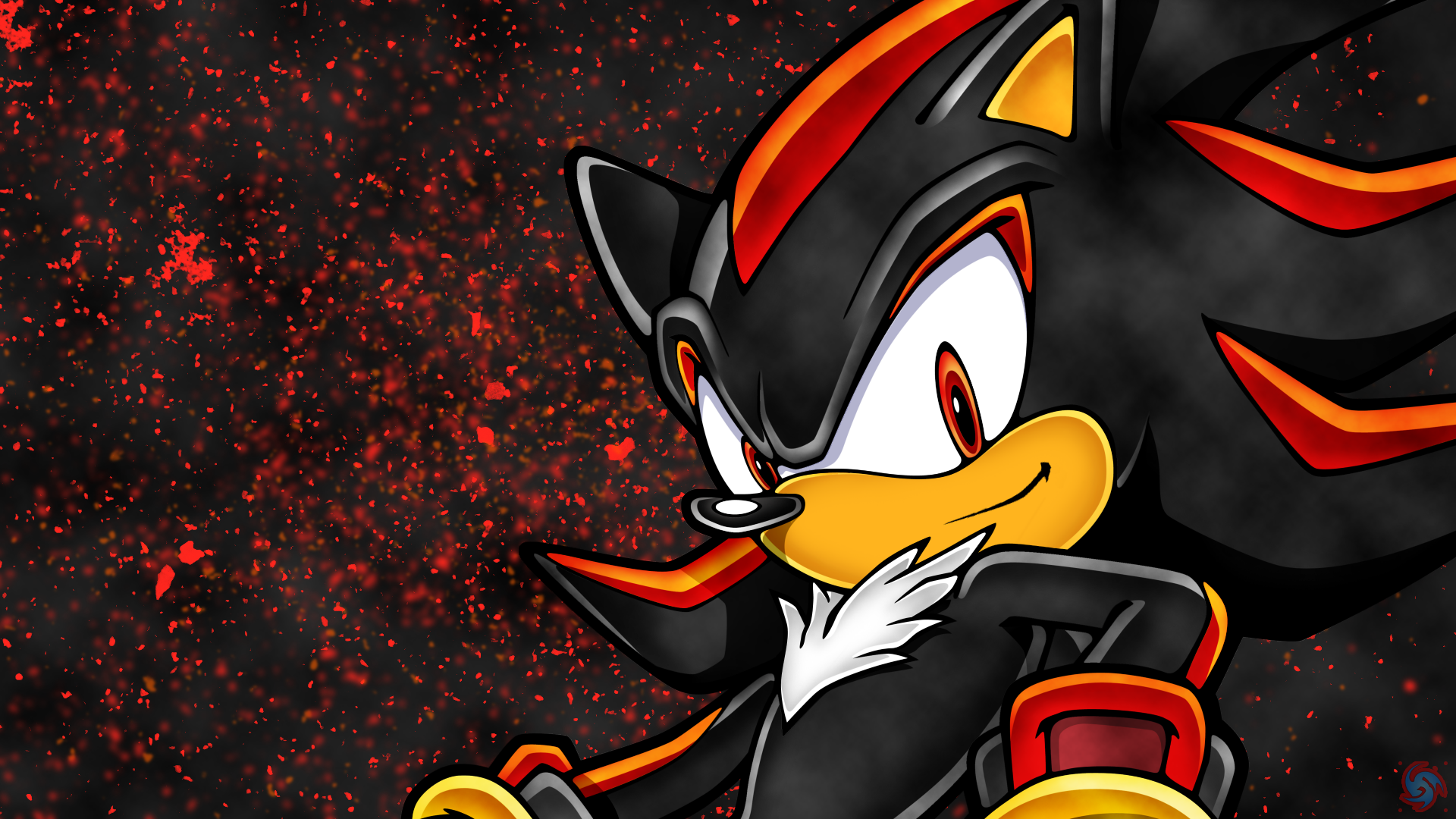 Black & Red Shadow (Sonic X)Wallpaper, Shadow Wallpaper, Black!Red!