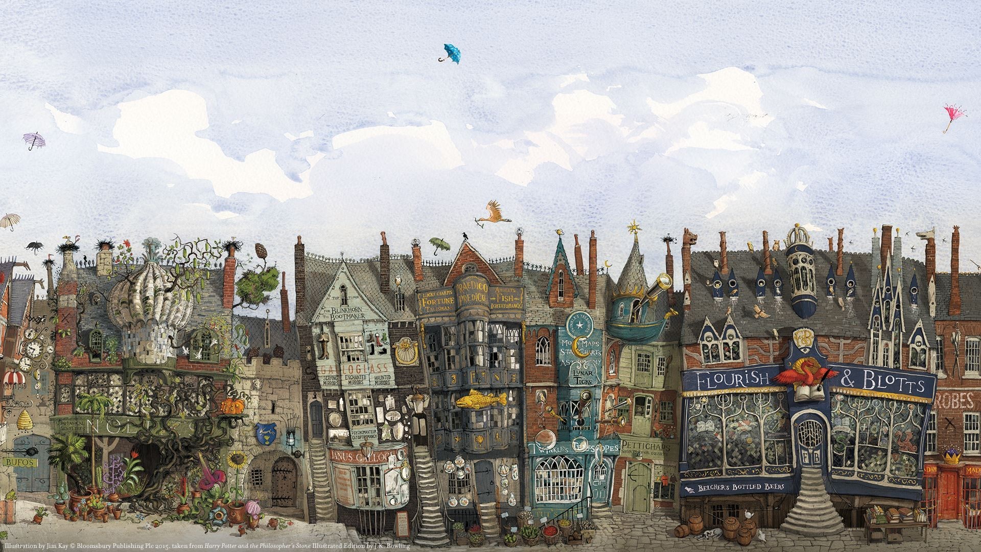 Diagon alley murals to size of wall  traditional dirty grunge   myloviewcom