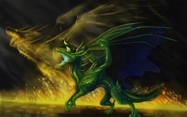 spirit fantasy dragon HD Desktop Wallpaper | Background Image
