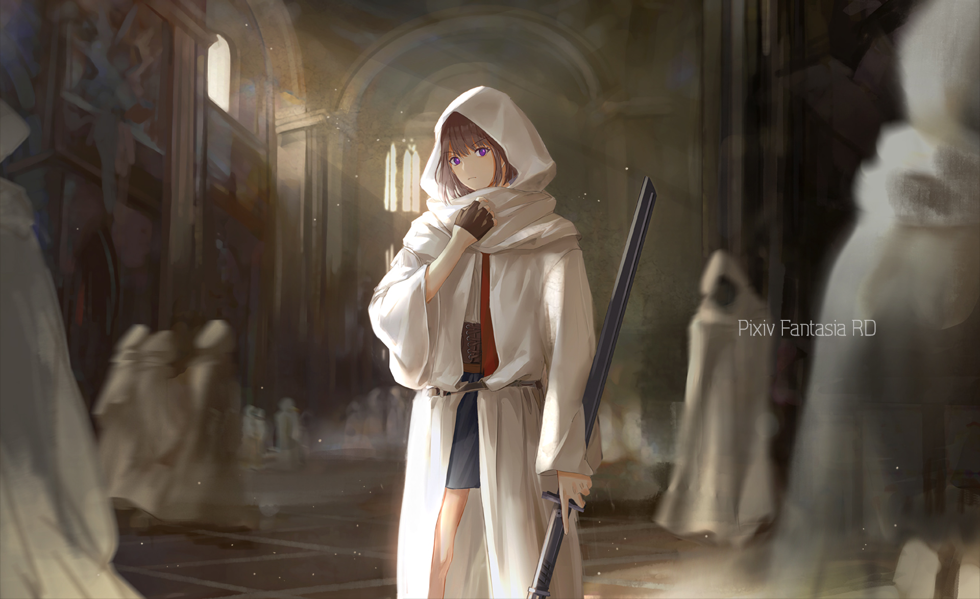 Download Anime Pixiv Fantasia RD HD Wallpaper