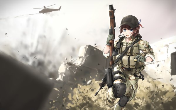Anime Original War HD Wallpaper | Background Image